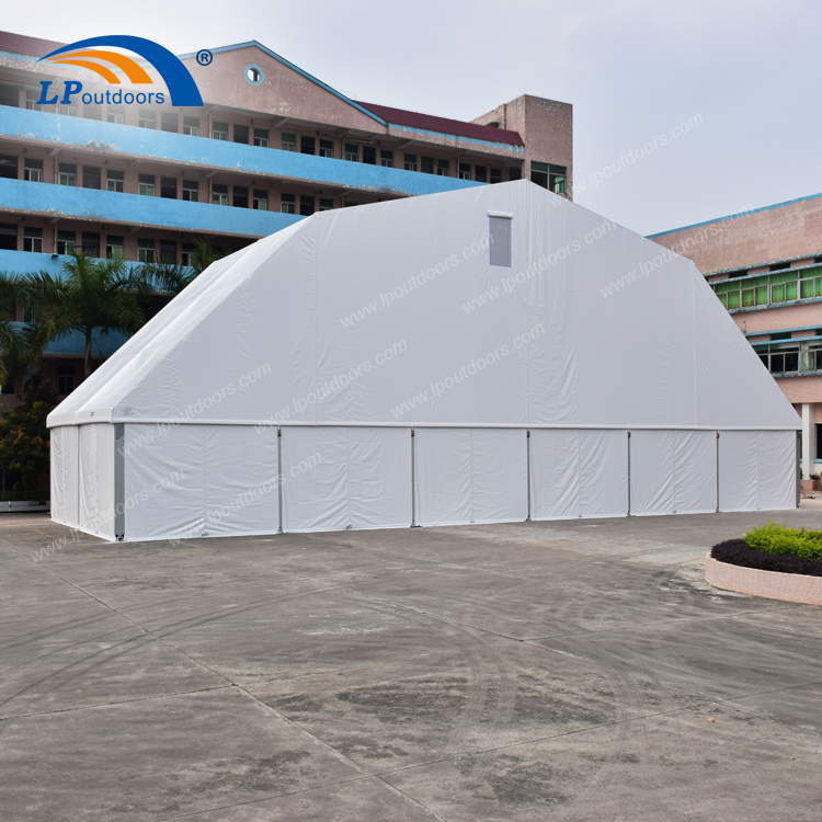 Tienda de exhibición de la carpa del tejado poligonal gigante 40x80M para el festival de concierto
