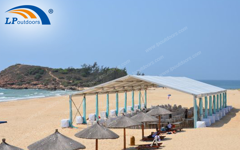 ¿Cuáles son las ventajas de Outdoor Beach Sun Shade Tent para eventos al aire libre?