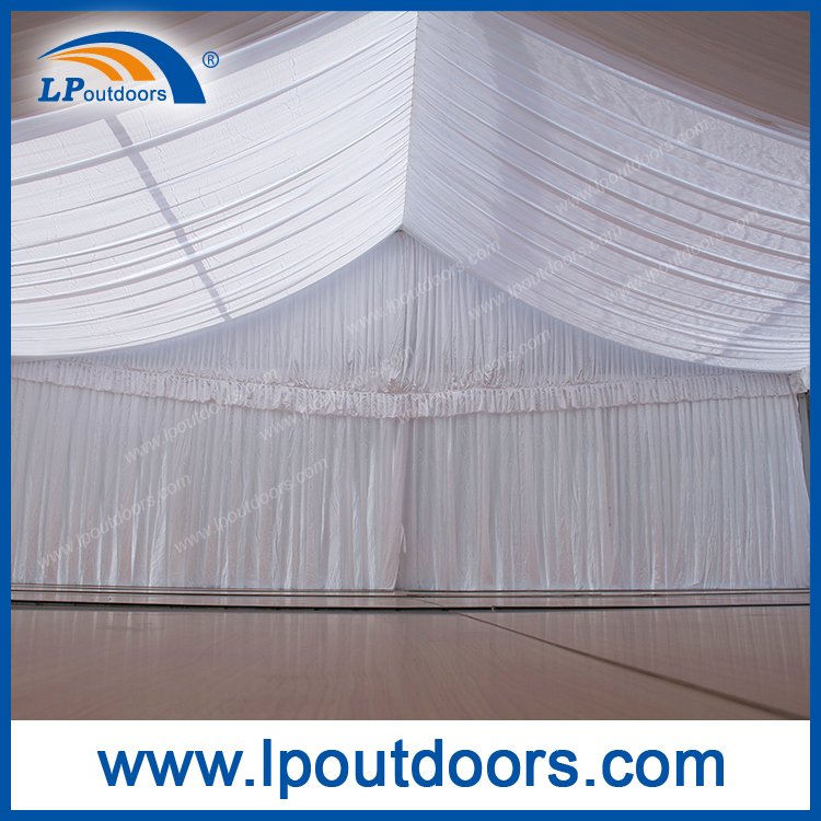 10X20m piso de madera al aire libre de lujo Wedding Party MarqueeTent